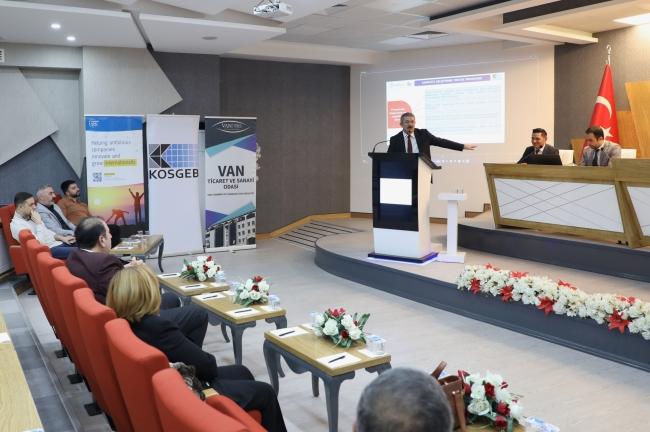 Toplantı Van TSO’da KOSGEB destekleri anlatıldı