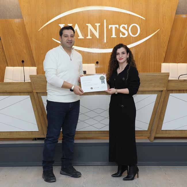 Sertifika Töreni Van TSO'da Hakemler Eğitimi Sertifika Töreni düzenlendi