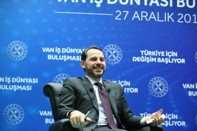 HAZİNE VE MALİYE BAKANI BERAT ALBAYRAK VAN TSO'DA