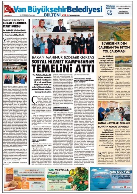 SİVAS STANDI VAN' DA İLGİ GÖRDÜ