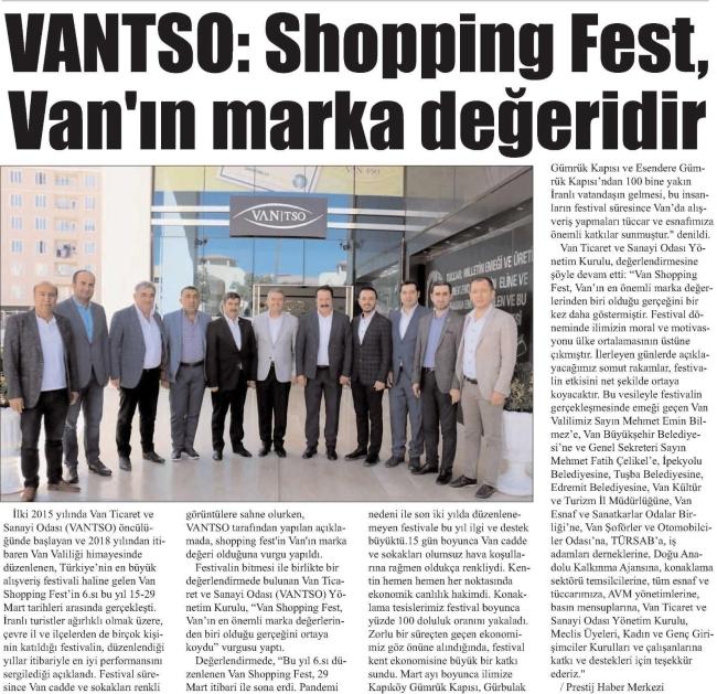 SHOPPING FEST DÜZENLENDİĞİ YILLAR İTİBARİYLE EN İYİ PERFORMANSINI SERGİLEDİ