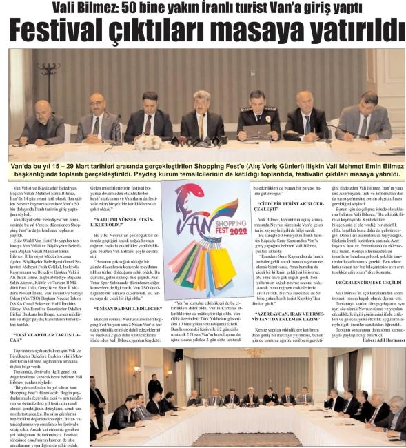 FESTİVAL ÇIKTILARI MASAYA YATIRILDI