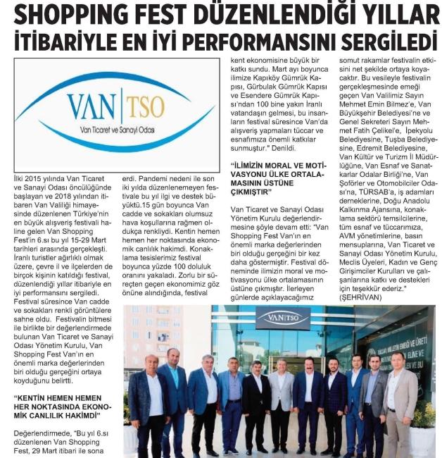 SHOPPING FEST DÜZENLENDİĞİ YILLAR İTİBARİYLE EN İYİ PERFORMANSINI SERGİLEDİ