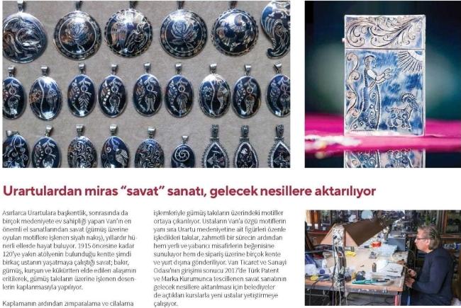 URARTULARDAN MİRAS SAVAT SANATI GELECEK NESİLLERE AKTARILIYOR