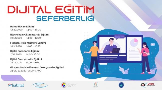 Van Dijital Eğitim Seferberliğinde Yeni Nesil Teknolojilere Odaklıyor - Aralık ayı programı