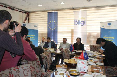 VAN AB BİLGİ MERKEZİ Çalışmalarını Anlattı