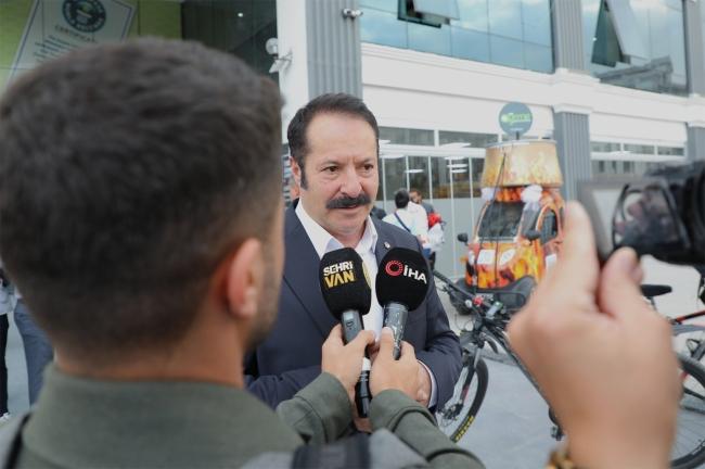 Van’da bisikletliler   Avrupa Hareketlilik Haftası için pedal çevirdi