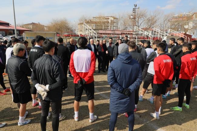  Van TSO’dan Vanspor’a geçmiş olsun ziyareti