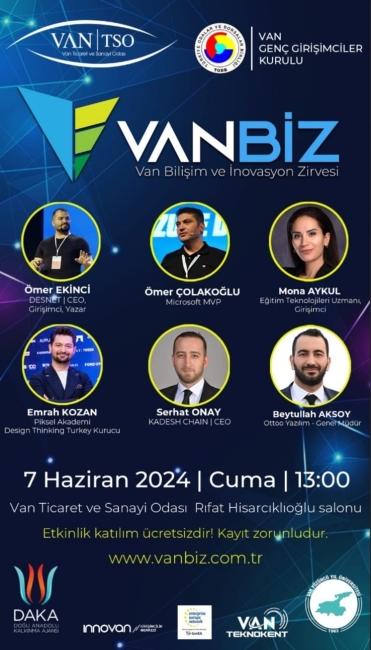 BİLİŞİM VE İNOVASYON ZİRVESİ VAN TSO'DA YAPILDI
