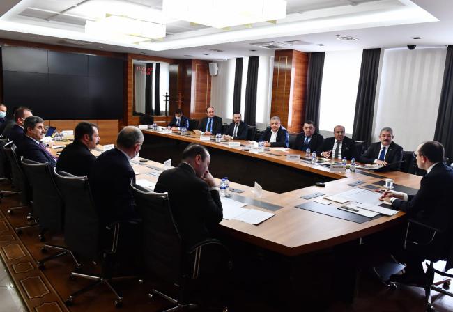 VAN TSO YÖNETİMİ SORUN VE TALEPLERİ BAKAN MUŞ'A İLETTİ