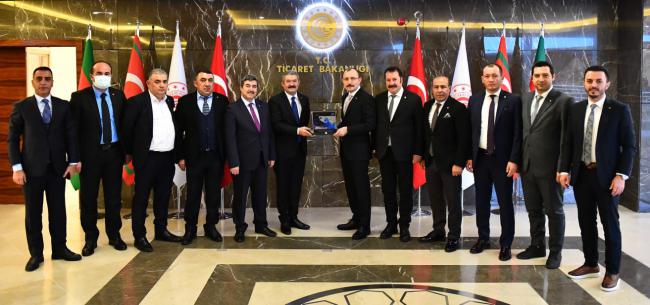 VAN TSO YÖNETİMİ SORUN VE TALEPLERİ BAKAN MUŞ'A İLETTİ