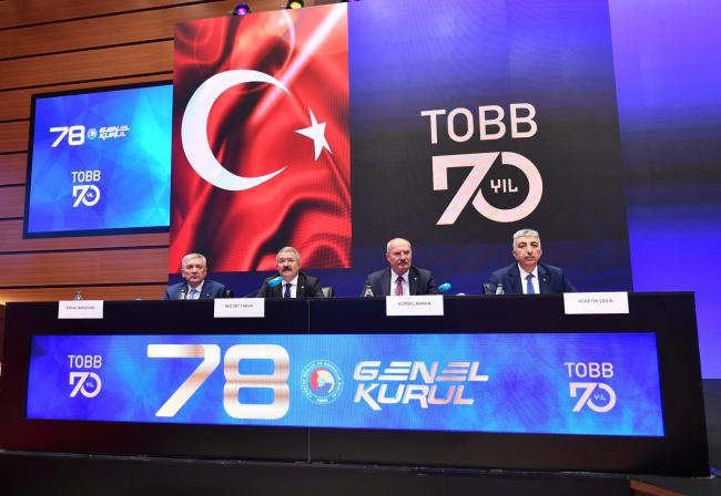 VAN'IN GURUR GÜNÜ TOBB 78. Genel Kurulu'na Necdet Takva başkanlık etti