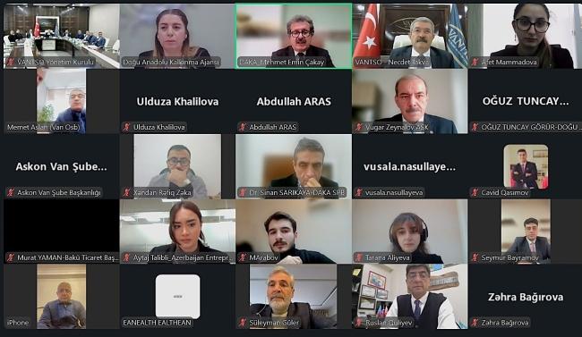 Toplantı 'Azerbaycanlı İş İnsanları Toplantısı' yapıldı