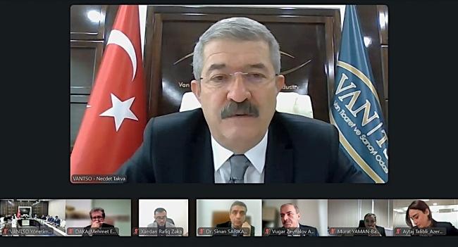 Toplantı 'Azerbaycanlı İş İnsanları Toplantısı' yapıldı