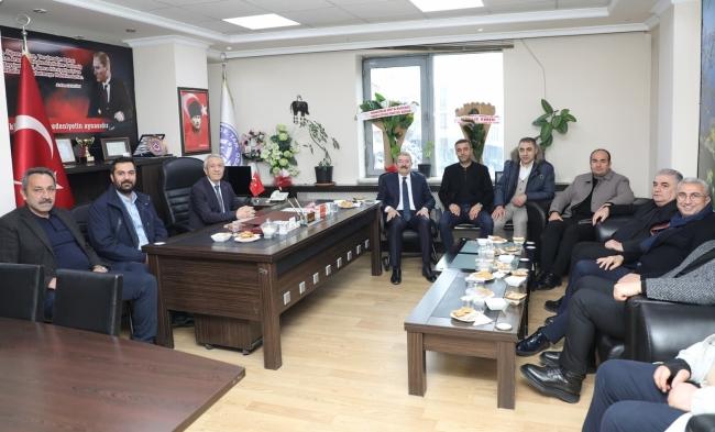 ZİYARET Van TSO'dan hayırlı olsun ziyaretleri