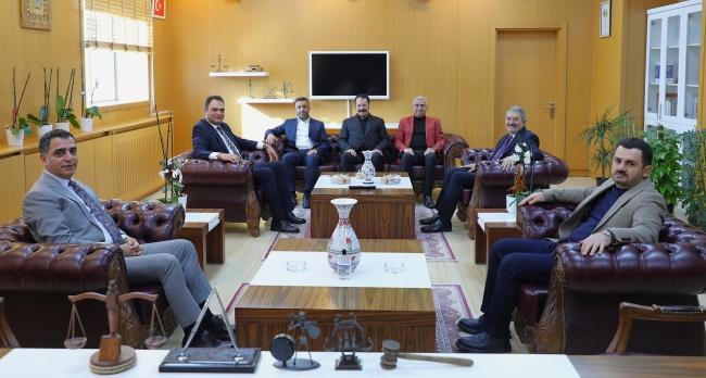 Ziyaret   Başkan Gedik'e nezaket ziyareti