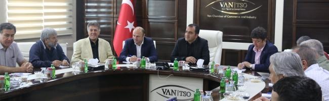 Giresun ve Ankara Ticaret Odaları’ndan Van TSO’ya ziyaret