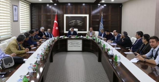 İranlı Gıdacılardan  Van TSO’ ya ziyaret