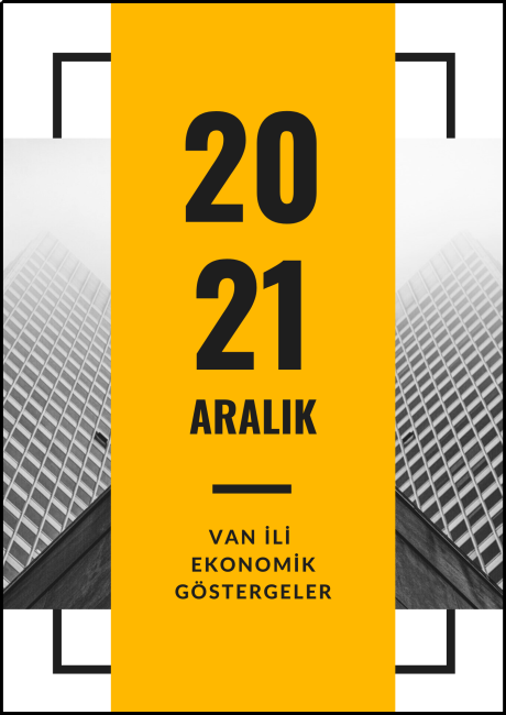 ARALIK AYI VAN İLİ EKONOMİK İSTATİSTİKLER 2021