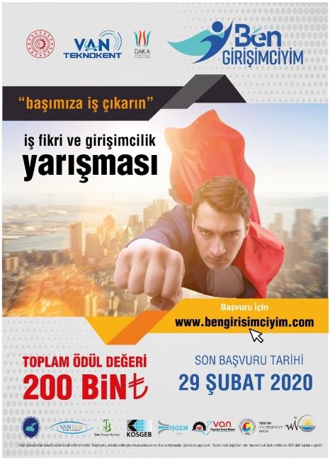 İŞ FİKRİ VE GİRİŞİMCİLİK YARIŞMASI/ SON BAŞVURU 29 ŞUBAT 2020