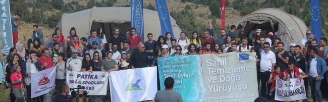 AB İklim Eylem Haftasında Vangölü sahilinde temizlik