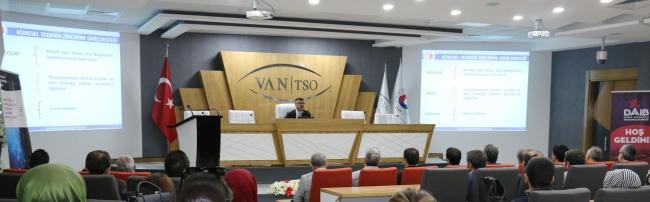 Van TSO’da Dış Ticaret Bilgilendirme Semineri Yapıldı