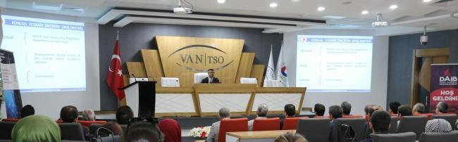 Van TSO’da Dış Ticaret Bilgilendirme Semineri Yapıldı