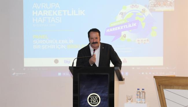 Van TSO'da   Sürdürülebilir Bir Şehir İçin Bisiklet Paneli düzenlendi