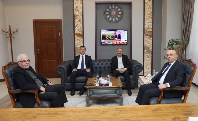 ZİYARET   Halk Bankası'ndan Odamıza Ziyaret