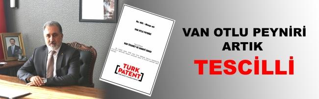  Van Otlu Peyniri artık tescilli