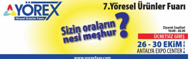 Yörex Fuarı  26-30 Ekim tarihlerinde Yörex Fuarındayız